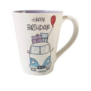 Spectrum Designz Ceramic Happy Birthday Mug,
